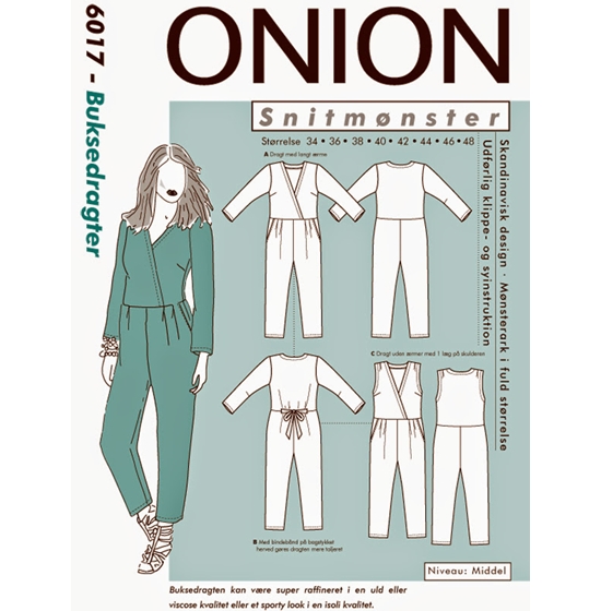 Onion 6017 Snitmønster